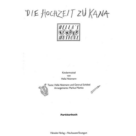 Die Hochzeit zu Kana - Chorpartitur