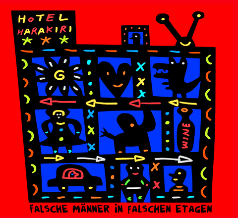 Hotel Harakiri - Stefan Veith, Peter Fey, Sebastian H&uuml;lk, Hans Zippert, Walter Baco, Mathias Zimmer, Ralf Summer, Mehmet Kucin, Brigitte Hallbauer, Thomas Hintner, Felix Schmid, C.Y. Schmidt, Joe Wentrup, Alexandra Kayser, Franz Veith, Jad Fair, David Fair, Lukas M&uuml;nich, Dennis Sarratou, Vilas B. Pomp, Oliver Maria Schmitt, Demien Bartok, Friedemann Weise, Vichy de Vedado, Robert Lange, Eva Simonis, Thomas Nufer, Ralf Heyne, Angie Reed, Eva Brittner, Dr. Volker Octo Schmid, Elias Hauck