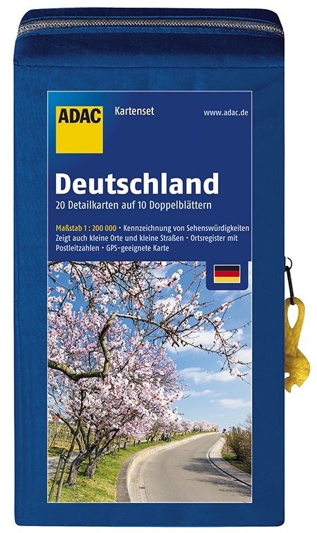 ADAC Stra&szlig;enKarten Kartenset Deutschland 2018/2019 1:200.000