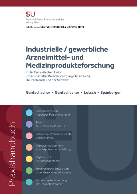 &bdquo;Industrielle / gewerbliche&ldquo; Arzneimittel- und Medizinprodukteforschung - Mag. Gantschacher  Martina, Mag. Spanberger  Barbara, Dr Lutsch  Nikola, Andrea Gantschacher BSc, Astrid Gantschacher, Roland Schlesinger Prof. Dr.