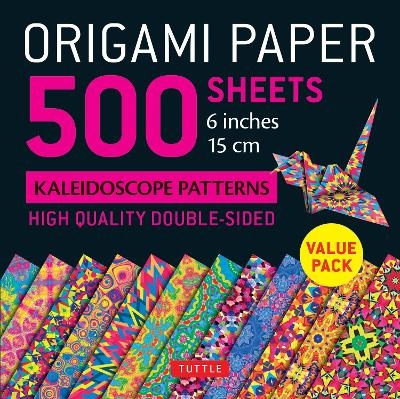Origami Paper 500 sheets Kaleidoscope Patterns 6" (15 cm) - 