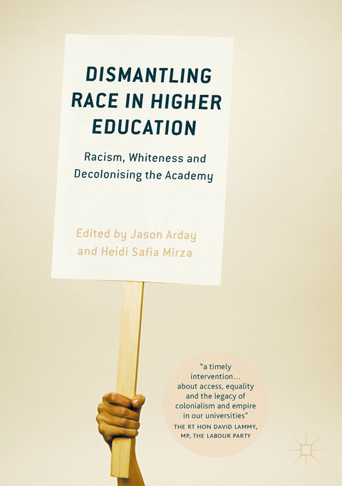 Dismantling Race in Higher Education - 