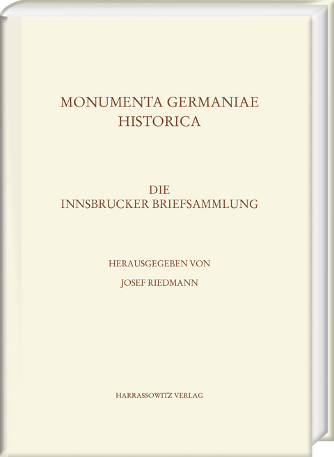 Die Innsbrucker Briefsammlung - 
