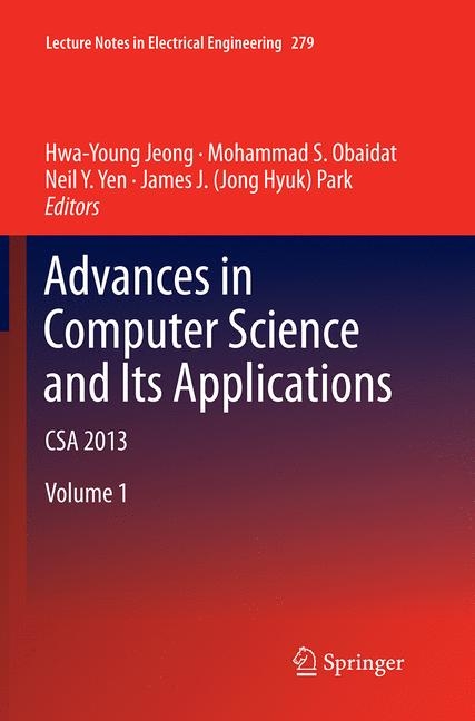 Advances in Computer Science and its Applications - 