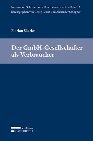 Der GmbH-Gesellschafter als Verbraucher