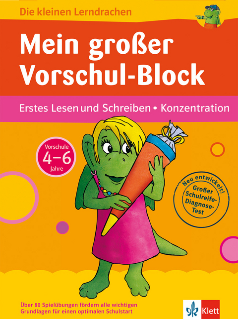 Mein gro&szlig;er Vorschul-Block (Vorschule 4-6 Jahre)