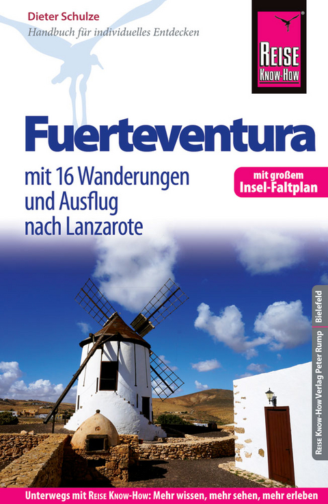 Reise Know-How Reisef&uuml;hrer Fuerteventura (mit 16 Wanderungen, Faltplan und Ausflug nach Lanzarote) - Dieter Schulze