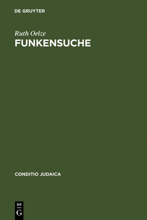 Funkensuche - Ruth Oelze