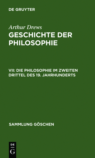 Geschichte der Philosophie / Die Philosophie im zweiten Drittel des 19. Jahrhunderts