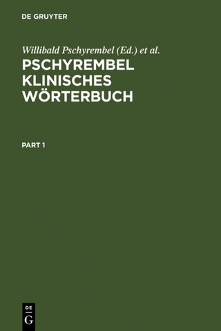 Pschyrembel klinisches Wörterbuch