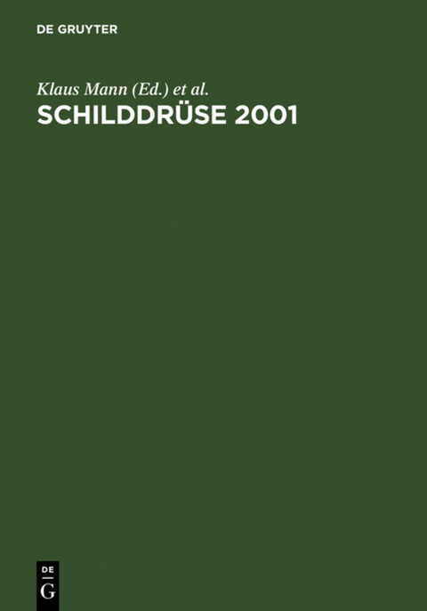 Schilddr&uuml;se 2001 - 