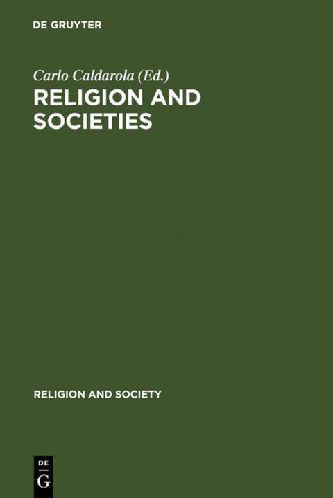 Religion and Societies - 