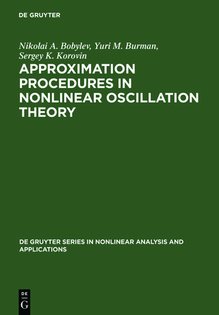 Approximation Procedures in Nonlinear Oscillation Theory