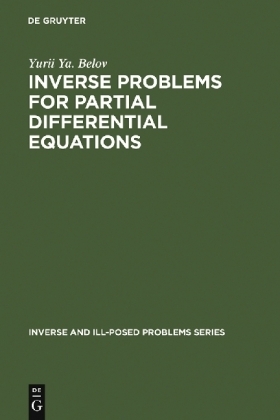 Inverse Problems for Partial Differential Equations -  Belov