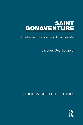 Saint Bonaventure - Jacques Guy Bougerol