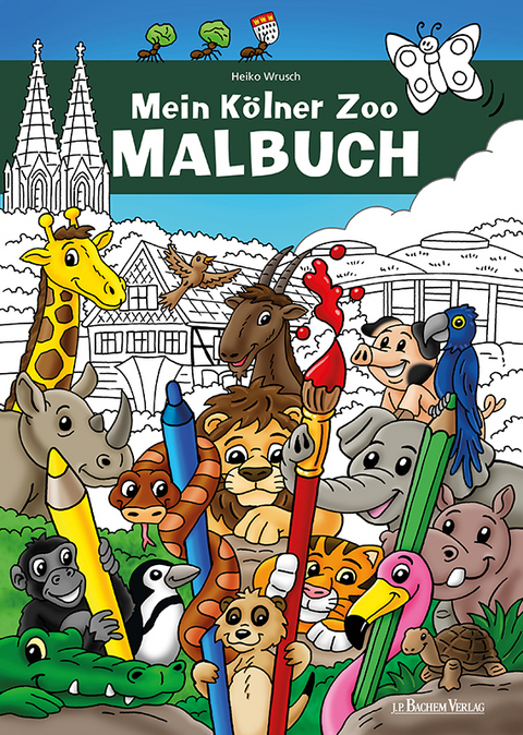 Mein K&ouml;lner Zoo Malbuch