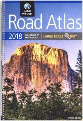 2018 Rand McNally Large Scale Road Atlas
