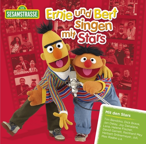 Sesamstra&szlig;e: Ernie und Bert singen mit Stars, 1 Audio-CD