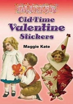 Glitter Old-Time Valentine Stickers - Maggie Kate