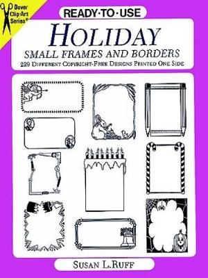 Ready-to-Use Holiday Small Frames and Borders