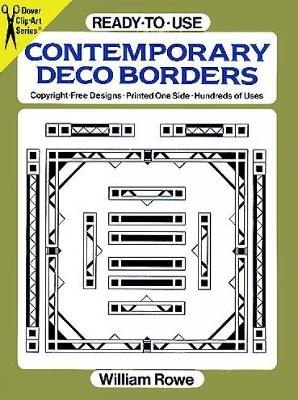 Ready-to-Use Contemporary Deco Borders