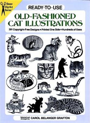 Ready-to-Use Old-Fashioned Cat Illustrations - Carol Belanger Grafton
