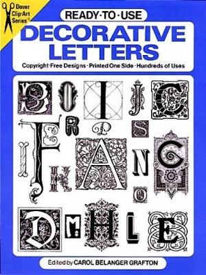 Ready-to-Use Decorative Letters - Carol Belanger Grafton