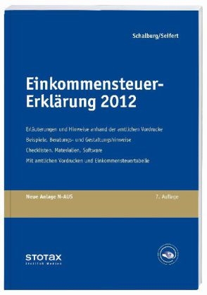 Einkommensteuer-Erkl&auml;rung 2012 - Martin Schalburg, Tobias Franke