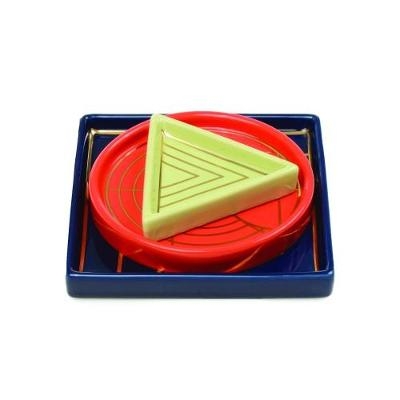 Frank Lloyd Wright 150 Anniversary Porcelain Nesting Tray Set - 