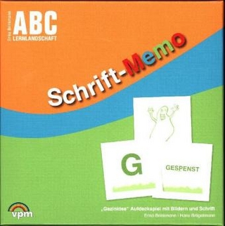 Schrift-Memo. Ein Aufdeckspiel mit Bild und Schrift