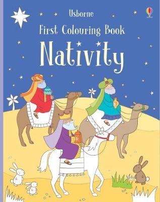 First Colouring Book Nativity - Felicity Brooks