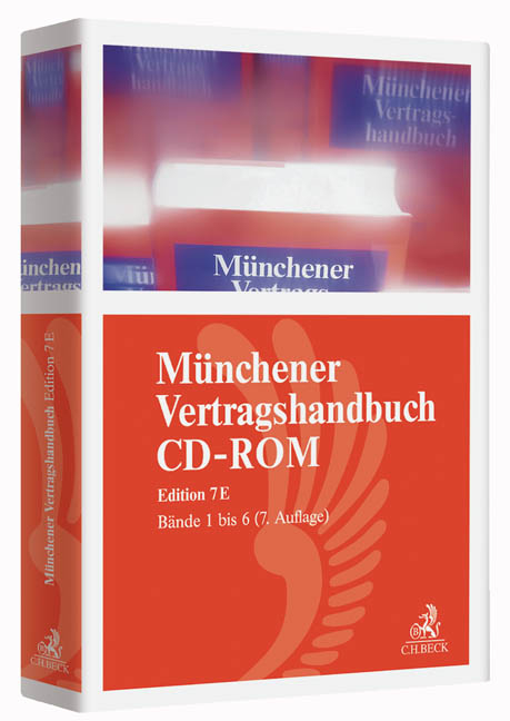 M&uuml;nchener Vertragshandbuch Gesamt-CD-ROM