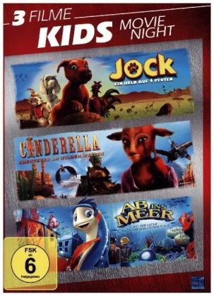 Kids Movie Night, 3 DVD