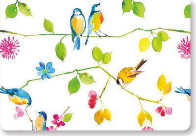 Note Card Watercolor Birds - 