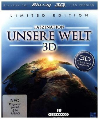 Faszination unsere Welt 3D, 10 Blu-ray