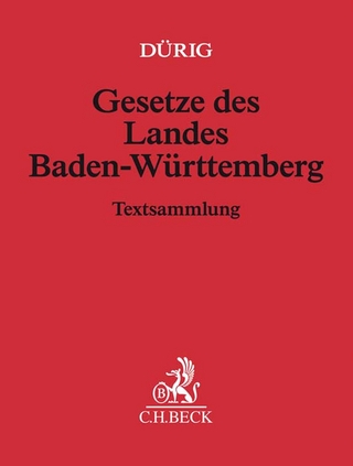 Gesetze des Landes Baden-Württemberg - apart