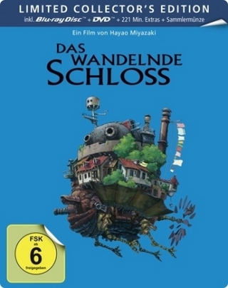 Das wandelnde Schloss, 1 Blu-ray + 1 DVD (Limited Steelbook Edition)