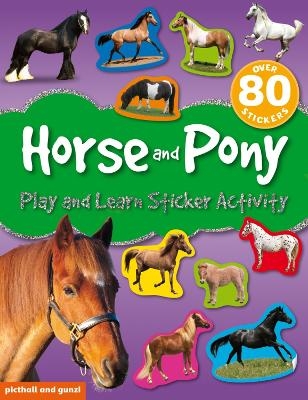 Play and Learn Sticker Activity: Horse and Pony - Chez Picthall
