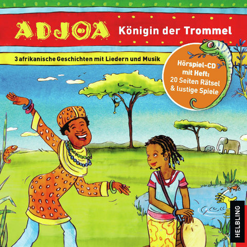 Adjoa - K&ouml;nigin der Trommel. Audio-CD - Markus Detterbeck, Almut Kirmse