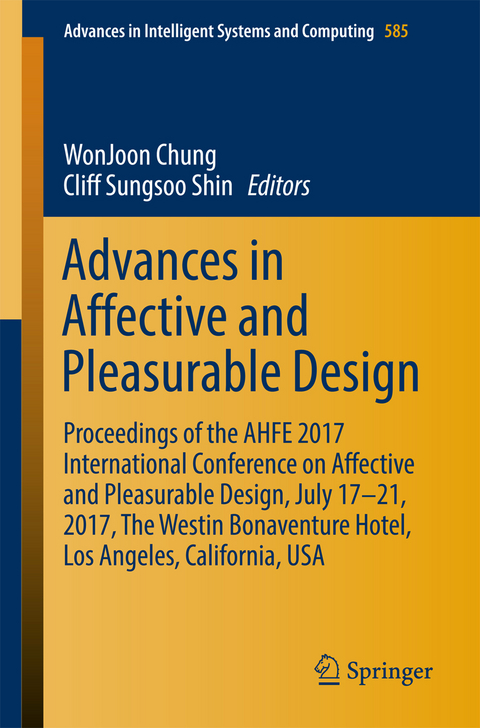 Advances in Affective and Pleasurable Design - 