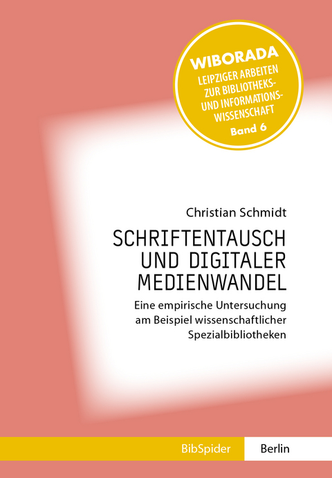 Schriftentausch und Digitaler Medienwandel - Christian Schmidt