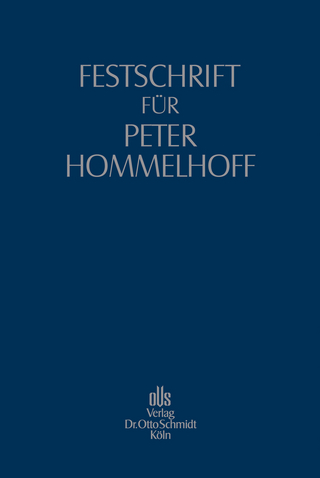 Festschrift für Peter Hommelhoff