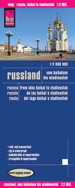 Reise Know-How Landkarte Russland - vom Baikalsee bis Wladiwostok (1:2.000.000)
