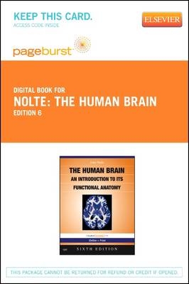Nolte's the Human Brain - Elsevier eBook on Vitalsource (Retail Access Card) - Todd W Vanderah