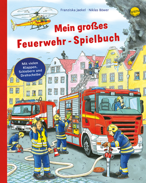 Mein gro&szlig;es Feuerwehr-Spielbuch - Franziska Jaekel