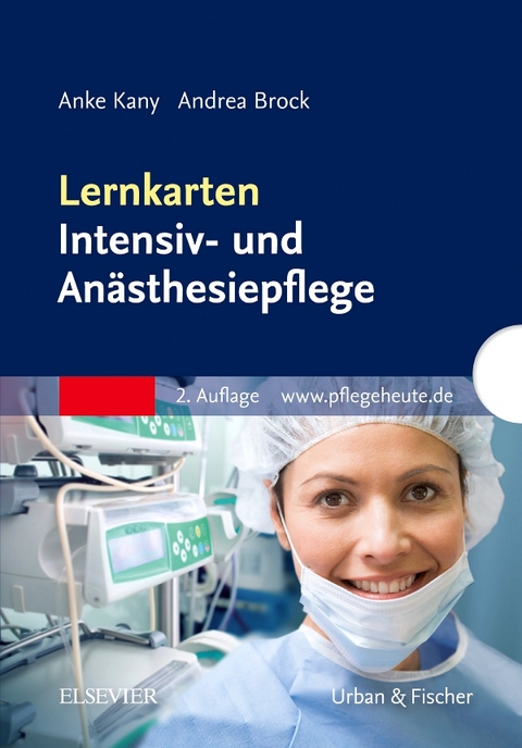 Lernkarten Intensiv- und An&auml;sthesiepflege - Anke Kany, Andrea Brock