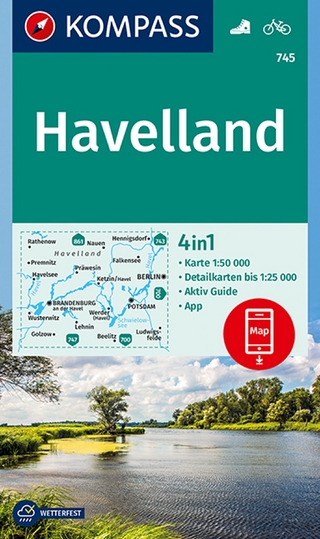 KOMPASS Wanderkarte 745 Havelland