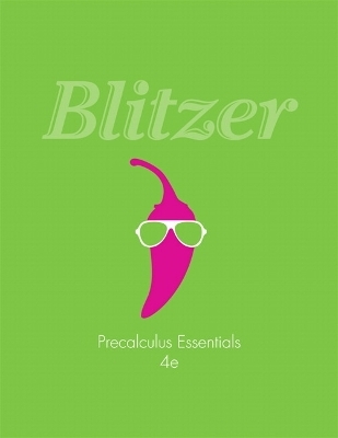 Precalculus Essentials - Robert F. Blitzer