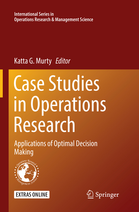 Case Studies in Operations Research - 