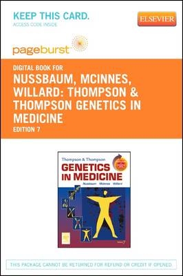 Thompson & Thompson Genetics in Medicine - Elsevier eBook on Vitalsource (Retail Access Card)